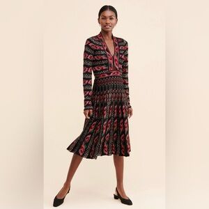 Cecilia Prado Emi Midi Dress — Vintage Knit, Rare Archive Piece